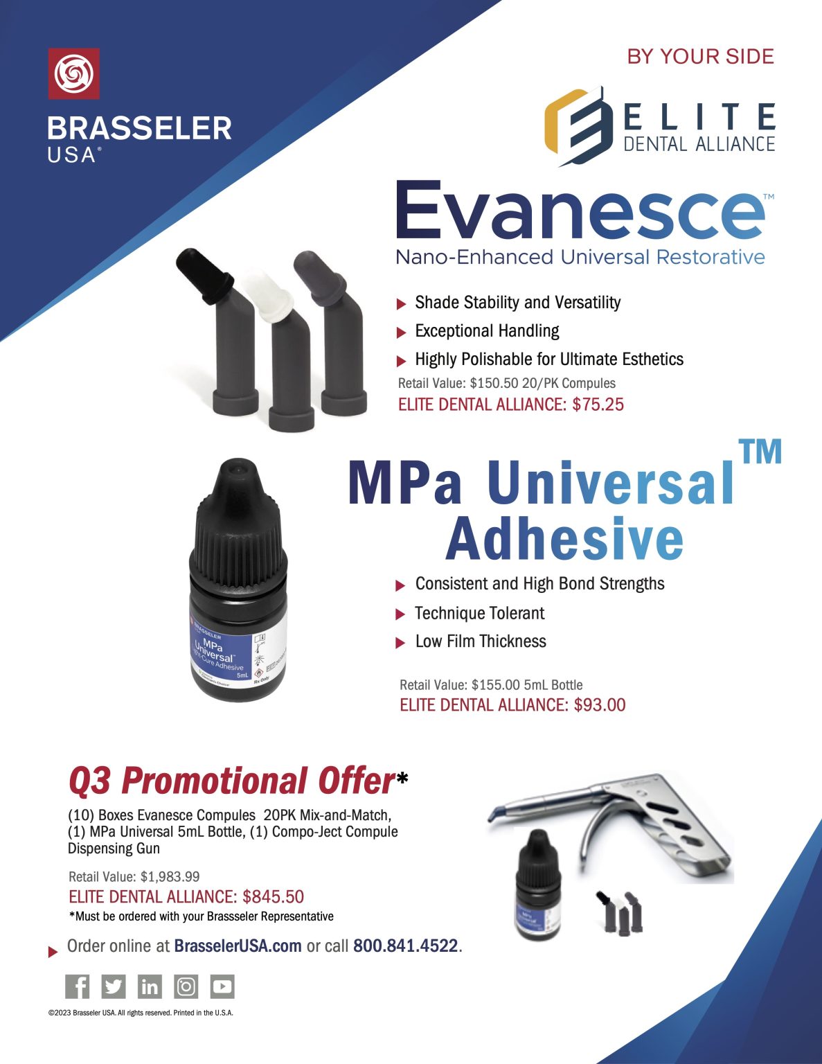 Brasseler Q3 Promotion Elite Dental Alliance